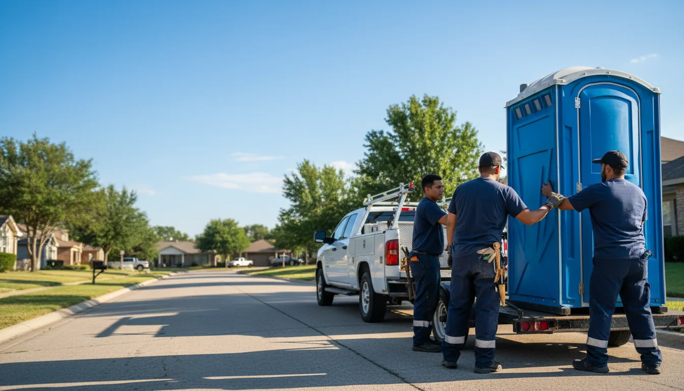 Portable Toilet Rental in Altair, TX near me